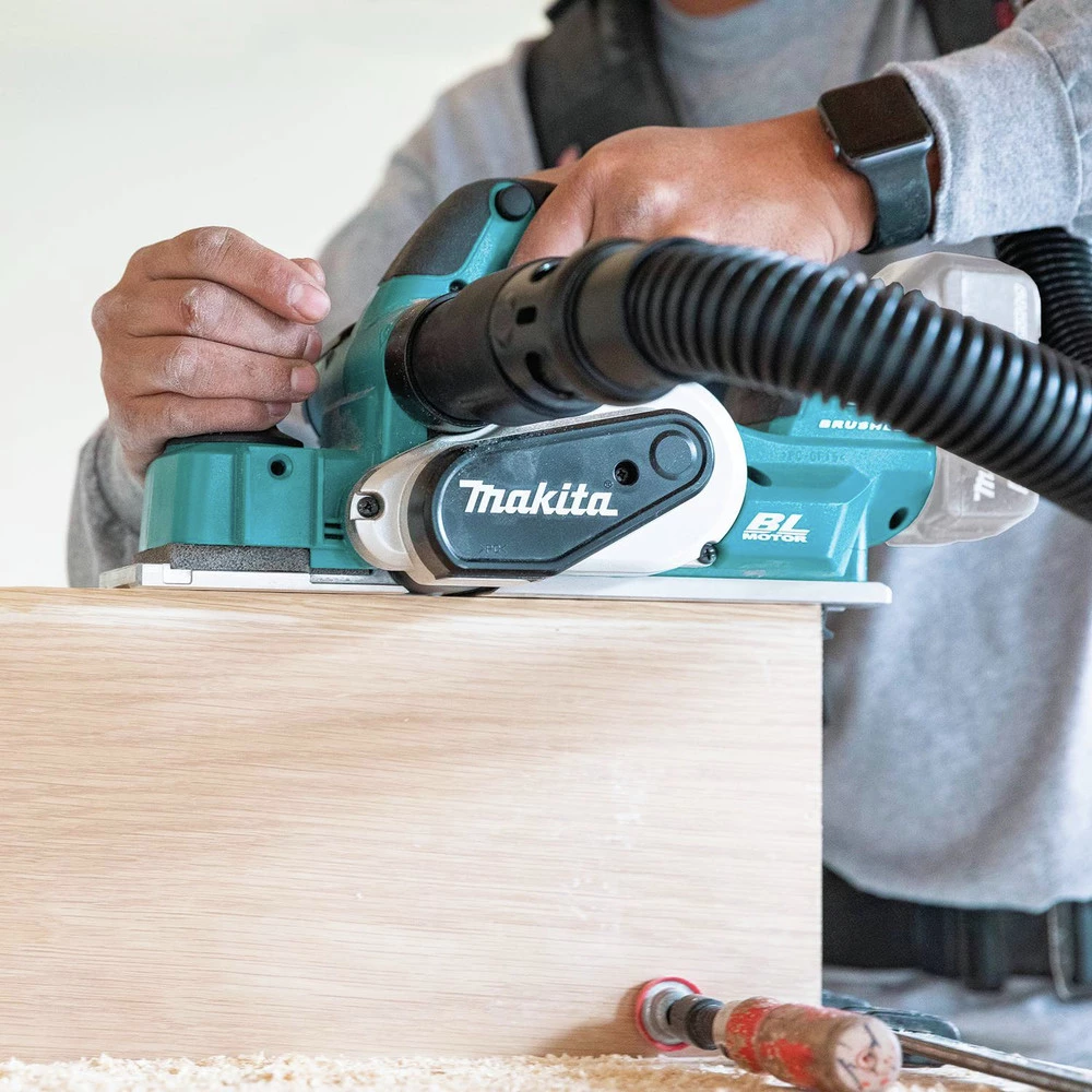 Makita XPK02Z 18V LXT AWS Capable Brushless Lithium-Ion 3-1/4 In. Cordless Planer (Tool Only) 21 Makita XPK02Z 18V LXT AWS Capable Brushless Lithium-Ion 3-1/4 In. Cordless Planer (Tool Only) - Image 19