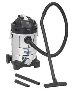 Quipall EC808N 1200-Watt 5.8 Gallon Stainless Steel Tank Wet/Dry Vacuum