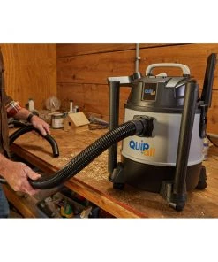 Quipall EC813-1000 1000-Watt 3.2 Gallon Plastic Tank Wet/Dry Vacuum -Woodworking Tools store qplnec813 1000 i