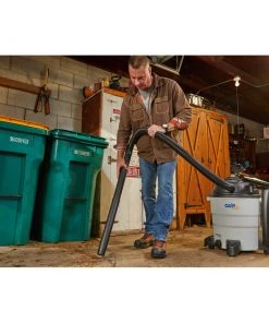 Quipall EC818-1200 1200-Watt 8.3 Gallon Plastic Tank Wet/Dry Vacuum -Woodworking Tools store qplnec818 1200 g