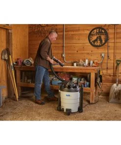 Quipall EC818-1200 1200-Watt 8.3 Gallon Plastic Tank Wet/Dry Vacuum -Woodworking Tools store qplnec818 1200 i