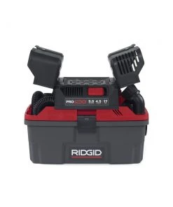 Ridgid 4500RV Pro Series 9 Amp 5 Peak HP 4.5 Gallon ProPack Wet/Dry Vac -Woodworking Tools store rgsn50318 c