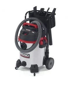Ridgid 1610RV Pro Series 12 Amp 6.5 Peak HP 16 Gallon Stainless Steel Wet/Dry Vac -Woodworking Tools store rgsn50353 d