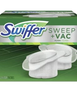 Swiffer 99196 Sweeper Vac Replacement Filter (2 Filters/Pack, 8 Packs/Carton)